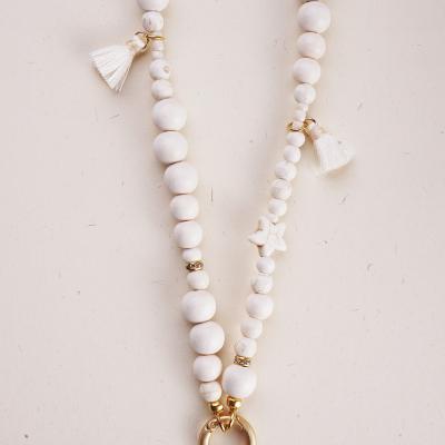 WhiteStar 88 GoldShiny, lange Edelstein Wechselkette